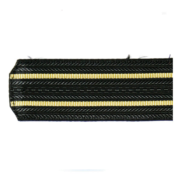 Погоны черн. 2 желт. пр.