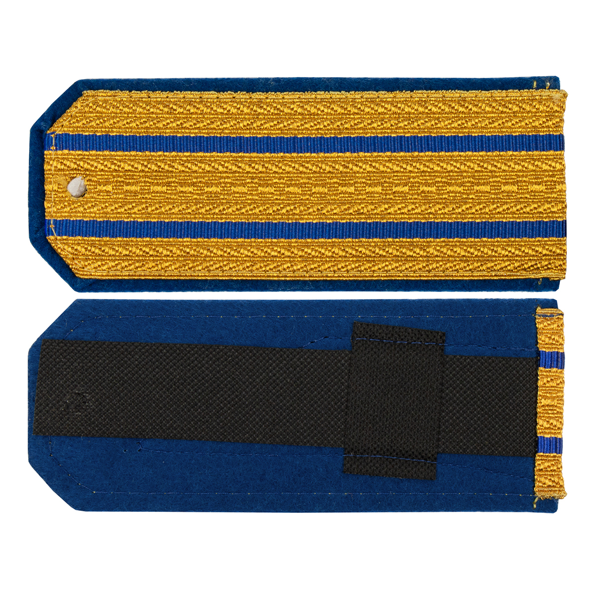 Погоны парад. зол. мет. 2 вас. пр.  (с хлястиком)