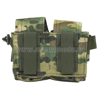 Подсумок для гранаты двойной ("мультикам") (с системой крепления "MOLLE") 