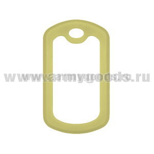 Резинка для жетонов желтая (светящ. в темноте)