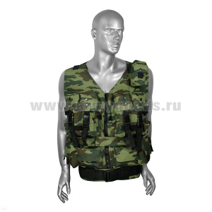 Жилет разгрузочный тактический Армейский "флора" (ткань "гретта")