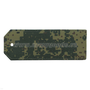 Погоны из рубаш. ткани "русская цифра" чистые на рубашку