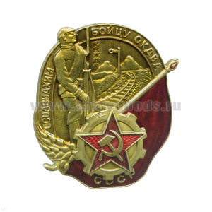 Значок мет. Бойцу ОКДВА ОСОАВИАХИМ СССР