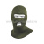 Маска вязаная двойная 100 % акрил (щель для глаз и отверстие для рта) оливковая М-21