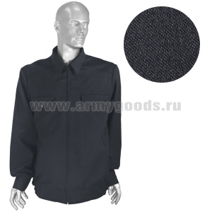 К. жакет форм. п/ш (на молнии) Мужской темно-синий Полиция  (ткань ШК70-018) р-ры с 44 по 60