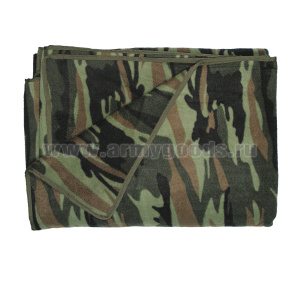 Одеяло флисовое кмф woodland (150 х 200 см)