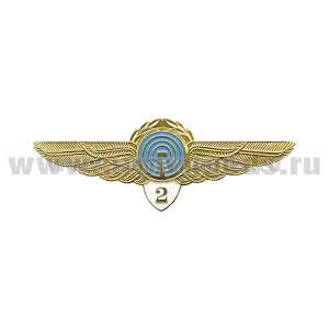 Значок мет. Классность ГВФ: бортрадист 2 класс