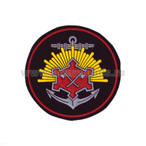 Шеврон пластизолевый ВИТУ (военный инженерно-технический университет) кругл.