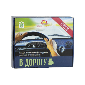 Набор напитков витаминных "В дорогу" (4 шт х 25 гр) общий объем готового продукта 0,8 л до 05.2026 и ранее