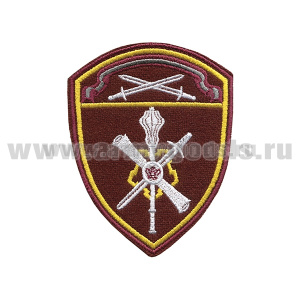 Шеврон вышит. Росгвардия Северо-Западный ВО (Управление ТО)