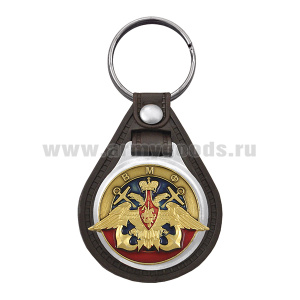 Брелок с эмблемой на виниловой подкладке ВМФ (орел ВМФ)