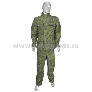 Костюм лет. Полевой ВКБО (на молнии) Рубашечная ткань (расцветка Русская цифра , "под елочку") р-ры с 62