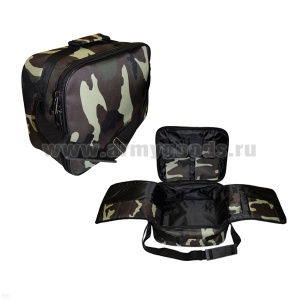 Сумка наплечная "тревожный чемоданчик" кмф зеленая