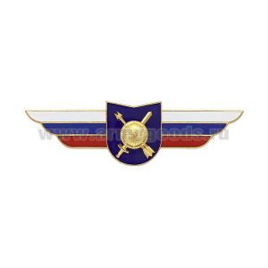 Значок мет. Должностной знак командира учебной в/ч и другого воинского формирования (РВСН) (№77)