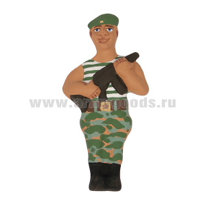 Магнит с керамической фигуркой ПВ