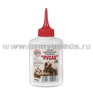 Масло нейтральное ружейное "РУСАК" (120 мл)