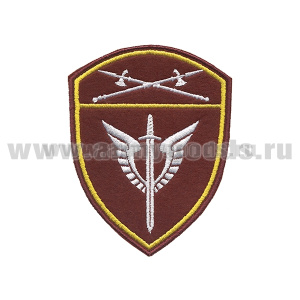 Шеврон вышит. Росгвардия Уральский ВО (ОМОН территориальных органов)
