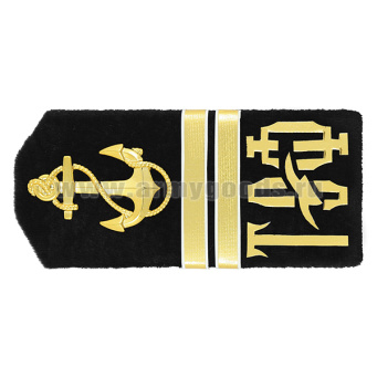 Погоны ДМБ ТОФ (трапеция) с чайкой и якорем (старшина 2 ст)