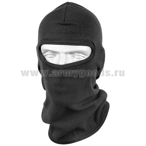 Маска флисовая (прорезь для глаз) черная