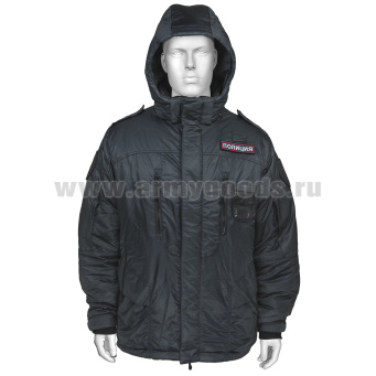 Кртк зим. Полиция ОВД нов/обр (со съемной жилеткой)