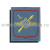 Шеврон вышит. ВЧ 12633 ВВС (г. Пушкин) на липучке (приказ №300 от 22.06.2015)