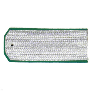 Погоны казачьи серебристые с темно-зел. кантом чистые (уссурийское казачество)