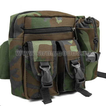 Сумка поясная с чехлом для бутылки "мультикам"