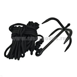 Крюк-кошка складная с тросом (10 м)