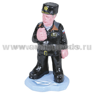 Фигурка гипсовая Старший офицер ВМФ (подводник)