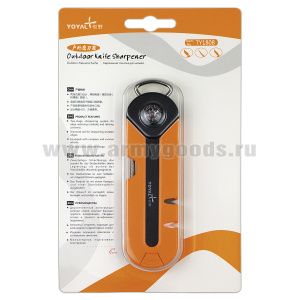 Точилка для ножей двойная с компасом и сигнальным свистком (TY1808)