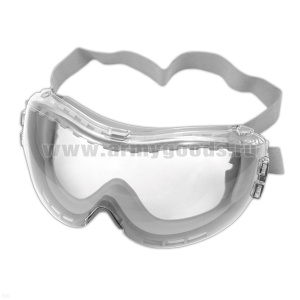 Очки защитные 15636000 (поликарбонат) лётные (на резинке) серые (бесцветный фильтр)