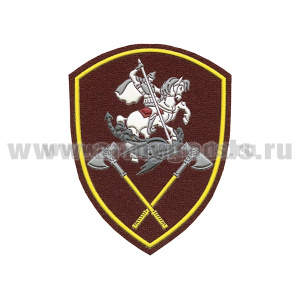 Шеврон пласт Росгвардия Приволжский ВО (Управление)