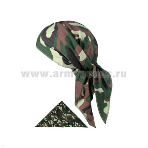 Бандана (треугольная) кмф зеленая