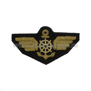 Техзнак канит. лат. Речной флот ("птичка" со штурвалом)