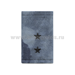 Ф/пог. Росгвардия ОМОН (расцв. "Мох-2") вышит. черн. (прапорщик)