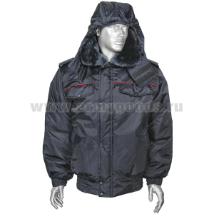 Кртк зим. Оперативка (мод. П/1) Полиция ст/обр (с красным кантом) ткань "оксфорд" (возможны отличия)