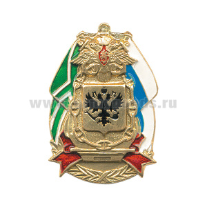 Значок мет. МЧПВ (с черн. орлом посередине)
