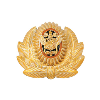 Кокарда пласт. Федерация Союза Казаков бол. зол. (ФСК)