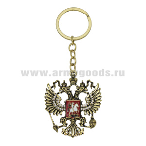 Брелок мет. Орел РФ (цветной)