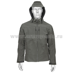 Кртк тактическая (мод. №2) серая с капюшоном (на молнии) 