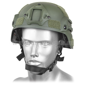 Каска игровая (для пейнтбола) оливковая