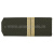 Погоны оливк. с нашитым металлиз. текстильным галуном (мл. сержант) на пластике