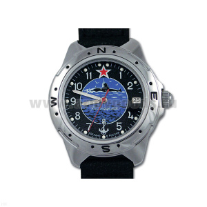 Часы наручные механич. "Командирские" (без автоподзавода) Дизайн циферблата может несколько отличаться от представленного на фото