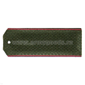 Погоны оливк. крап. кант (на пластике)