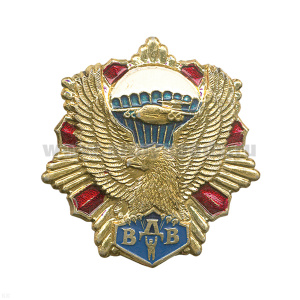 Значок мет. ВДВ (орел на звезде)