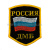 Шеврон вышит. Россия ДМБ (5-уг. с флагом)