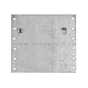 Основа под орденские планки (высота 12 мм, 3 награды в ряд, ст/обр, на булавке) №18