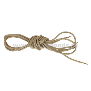 Шнурки для обуви 1,8 м бежевые