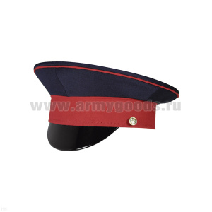 Фуражка простая Донского казачества (синяя с красным кантом) уставная