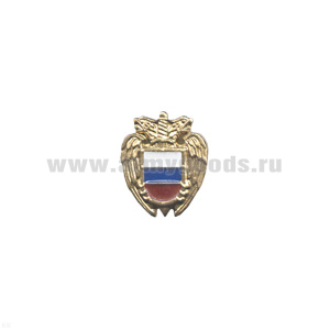 Значок мет. Орел ФСО на пимсе (фрачник) зол.